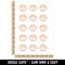 Fern Latte Art Temporary Tattoo Water Resistant Fake Body Art Set Collection (1 Sheet)